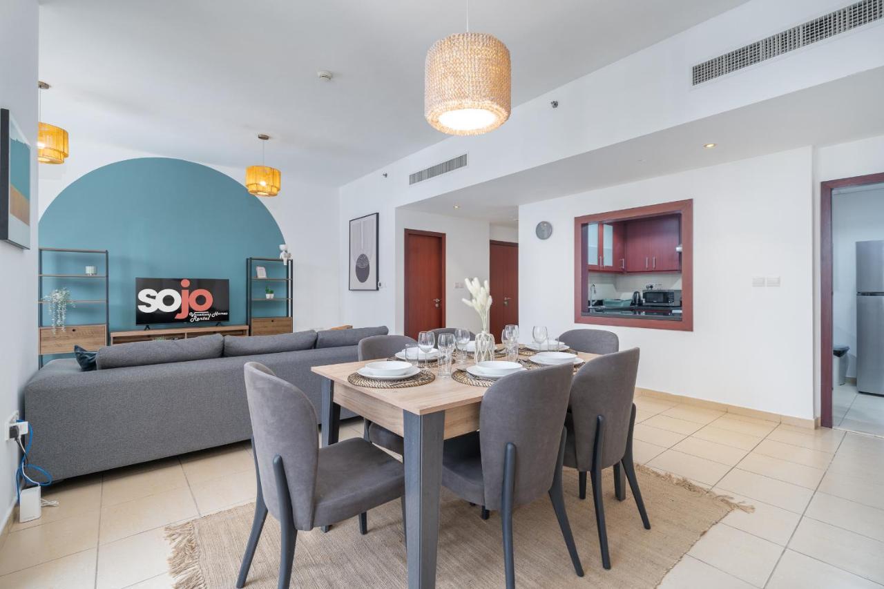 Jbr Beach Bliss One Three Bedroom Luxury Apartments By Sojo Stay Dubai Exterior foto