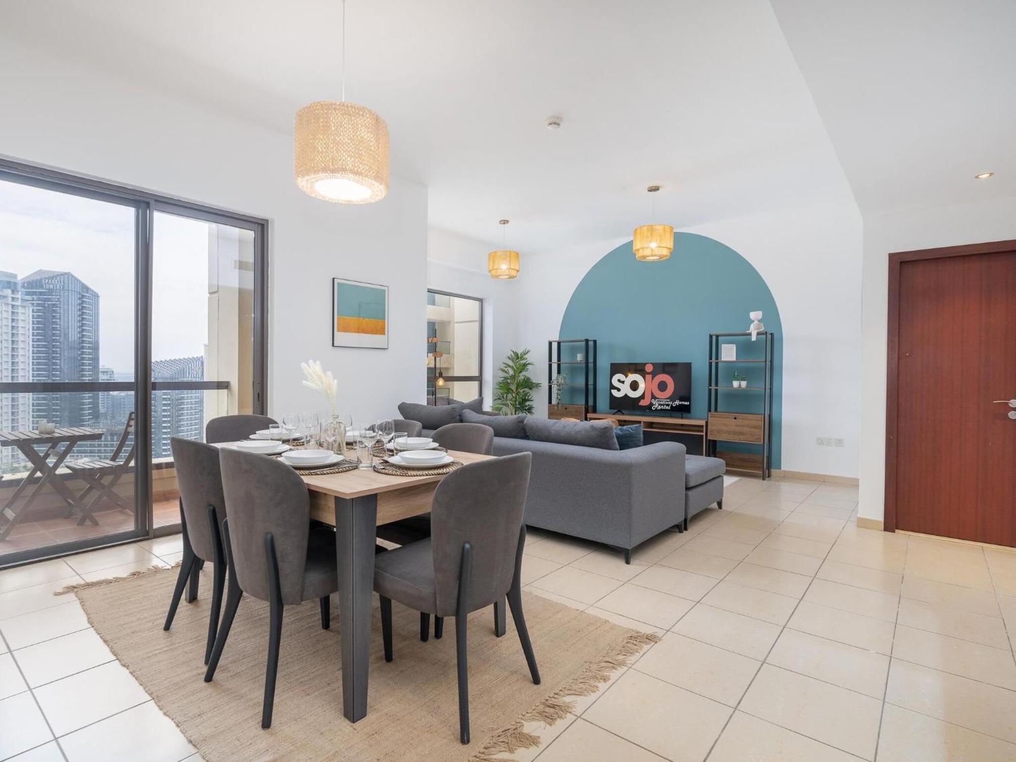 Jbr Beach Bliss One Three Bedroom Luxury Apartments By Sojo Stay Dubai Exterior foto