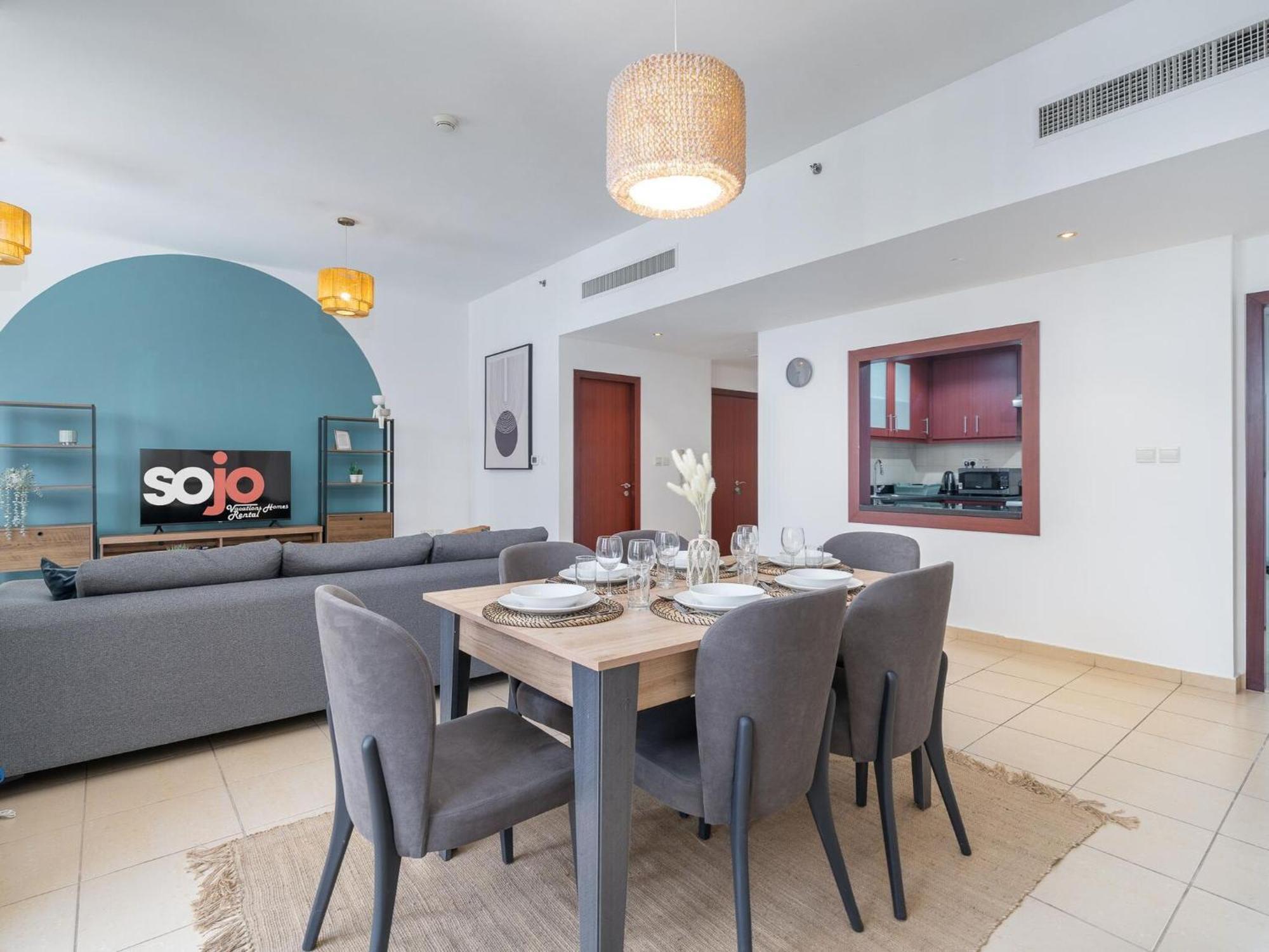 Jbr Beach Bliss One Three Bedroom Luxury Apartments By Sojo Stay Dubai Exterior foto